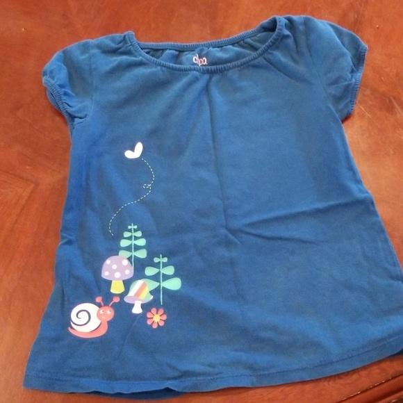 Snail and flower shirt - Picture 1 of 1